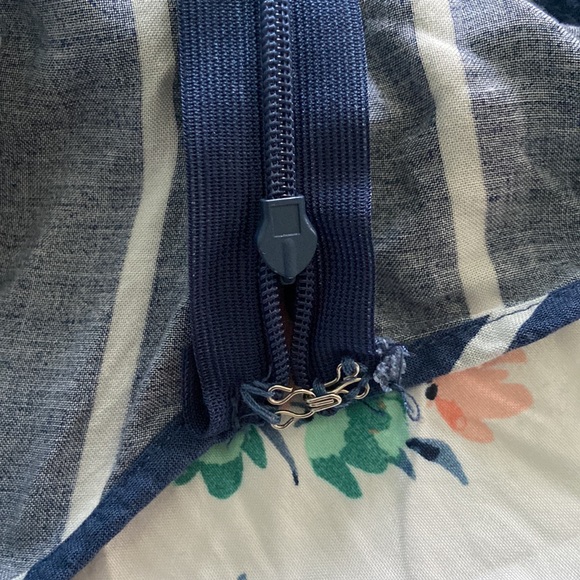 Striped Wide-Leg Romper - Picture 7 of 7